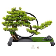 Realistic Simulation Bonsai LED Table Lamp USB Adjustable Brightness 53 cm