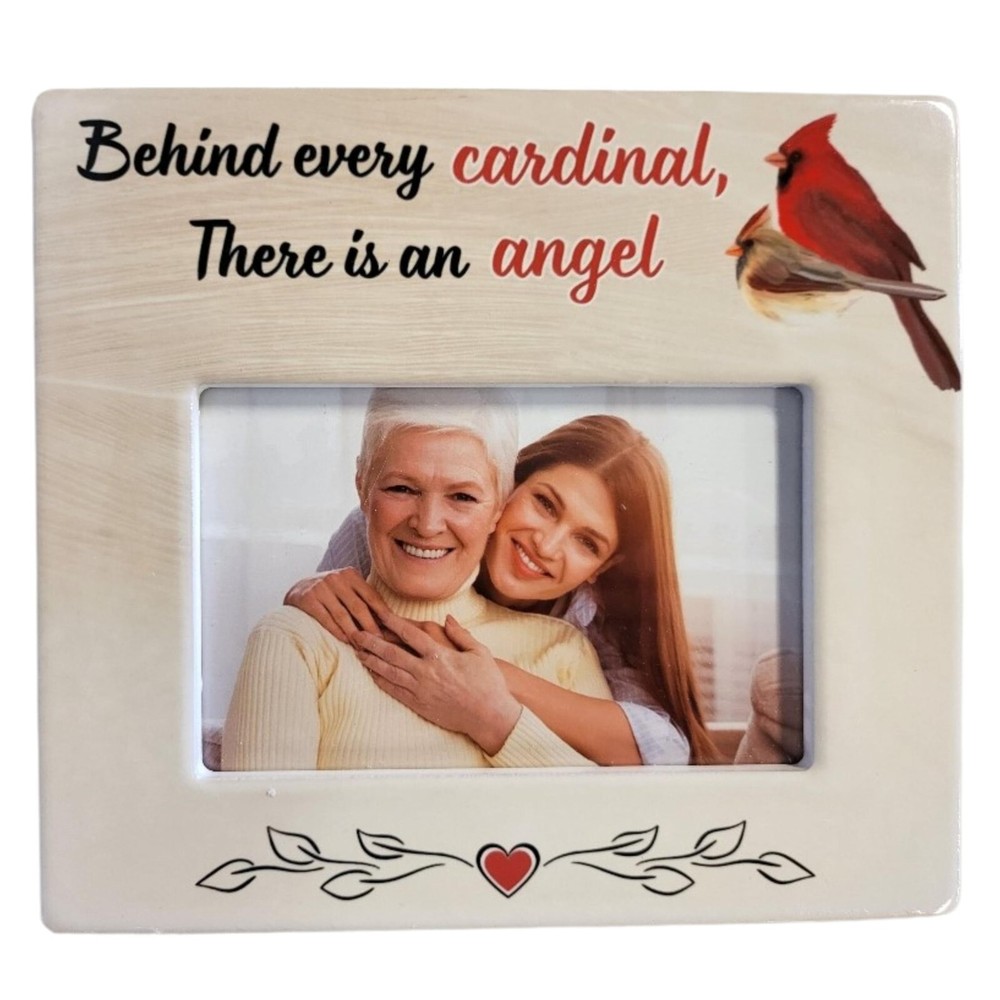 Memorial Picture Frame – Behind Every Cardinal There is an Angel – #2009