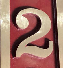 Five Number Horizontal Rectangular House Numbers: 19″ x 5 3/4″ Authentic Brass
