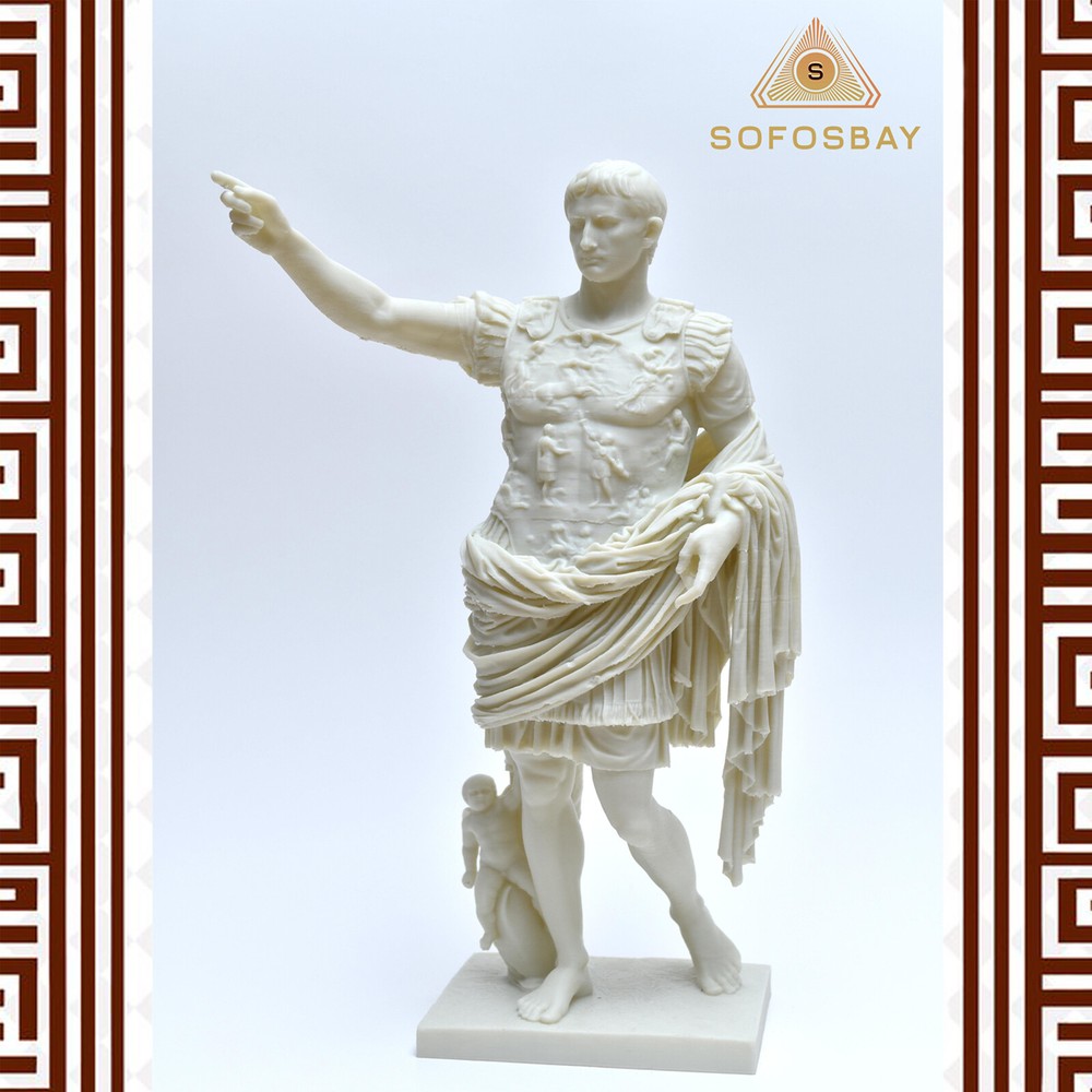 Emperor Augustus of Prima Porta – Roman Sculpture Ancient Statue