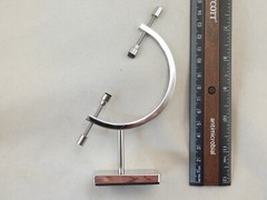 Display Stand CALIPER Type Adjustable Chrome Medium Size