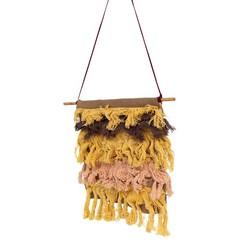 Northlight 13″ Rustic Neutral Tones Miniature String Shade Wall Art Decoration