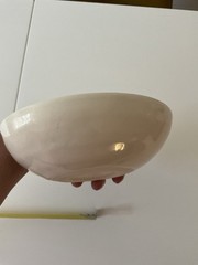 Pair Of Ceramic Pieces: 1 Handmade Bowl & 1 Vase (Appears handmade Also)