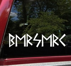 Berserk in Viking Futhark Vinyl Decal V1 | Norse Runes Berserker Die Cut Sticker
