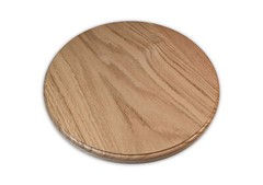 Premium Circular Red Oak Plaque – Versatile Round Wooden Blank