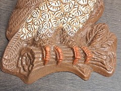 VTG Retro White Brn Owl Set Wall Plaque Foam Kitch Multi Styles Colors Listed