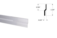 62″ Z BAR HANGER FOR HEAVY MIRROR INSTALLATION