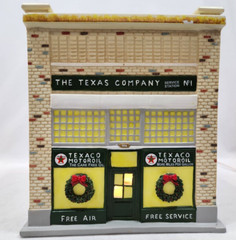 ERTL COLLECTIBLES 2002 Limited Edition Porcelain Texaco No. 1 Service Station