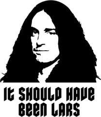 It Should Have Been Lars VINYL DECAL STICKER dark humor metallica cliff burton