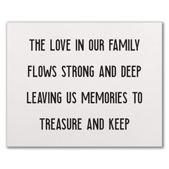 The Love In Our Family Wood Wall Sign 12×15