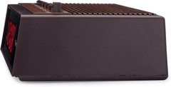 Westclox 22690 Retro Wood Grain LED Alarm Clock, 0.6-Inch