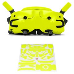 «Skin Stickers for DJI Goggles 3 – Neon Yellow Wraps & Protection»