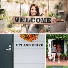 Sleek 3” Black Metal Address Numbers with Easy Installation Kit for Outdoor Use