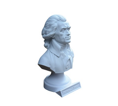 Thomas Jefferson Bust American history Sculpture figure statue head busto decor