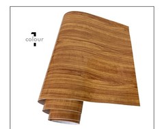 Sticker Decal Wrap PVC Film Glossy Wood Grain Polymeric DIY Car Interior Vinyl