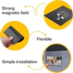 4×6 Inch Magnetic Picture Frame for Refrigerator Fridge Pictures Frame