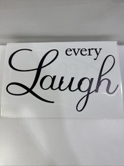 Live Every Moment,Laugh Every Day,Love Beyond Words,Wall Sticker Motivational