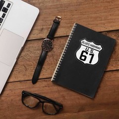 Blues Highway 61 Sticker – New Orleans Southern Decals for Laptop & Water Bottle