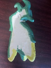 Vintage Kitschy Kitchen wall pocket Vegetable Decor/wall hanging vintage corn