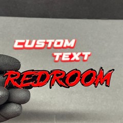 Custom Lazer Cut Car Acrylic Badge Emblem MULTI COLOR Customized Text Names.