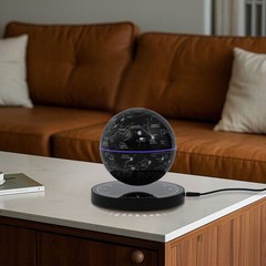 Magnetic Levitation Floating Globe Light LED World Map Rotating Night Lamp NEW