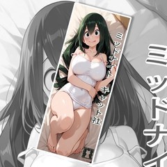 Frog Waifu 3×8 Vinyl Sticker Anime Manga Lewd Laptop Skateboard Car