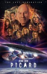 AA4121 Star Trek Picard Show By Alex Kurtzman 2020 Collage Movie Poster 11×17