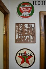 Wood Laser Cut 3 Wolves Howling Nature Decor Sign – Rustic Wall Art Wolf
