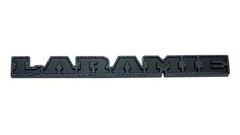 1Pc 2019 2020 Laramie Emblem 3D Badge Tailgate Rear Nameplate Sticker Black