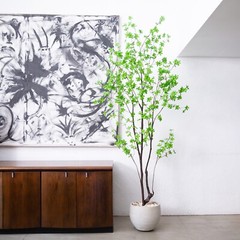 8’ Artificial Minimalist Enkianthus Tree Home Decor. Retail $309