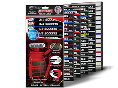 Ultimate Adhesive Toolbox Label Set – 90 Labels – Organize Box Drawers & Tools