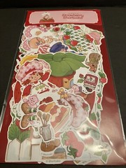 Strawberry Shortcake Matte Retro Vintage Design Stickers Pack Of 40 New