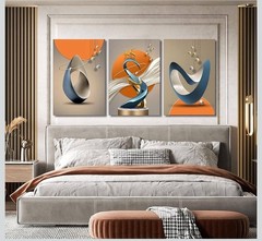 3pcs Abstract Wall Art