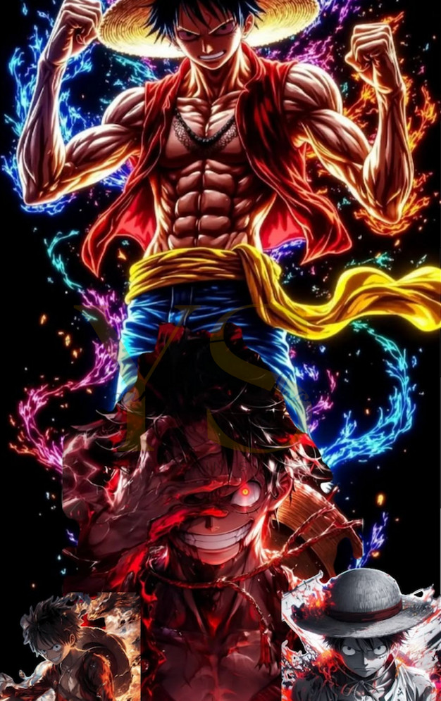 ONE PIECE Monkey D. Luffy poster print 8.5»x14» home decor glossy paper #3