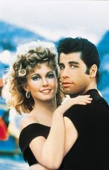 Grease Art No Text John Travolta Movie Poster 11×17 17″L x 11″W, Multicolor