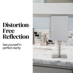Aptations Mirror Image Minimalist Rectangular Free Standing Mirror