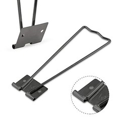 Jersvimc 4Pcs Black Frame Easel Back Stand, Iron Picture Holder Stand Metal