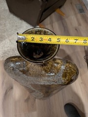 Large Studio Pottery Floor Vase – Sherwin Moss (Pepper Pike Pottery, Ohio) – 32”