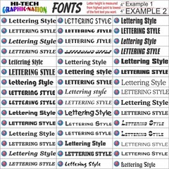 Your Text Vinyl Decal Sticker Car Window Bumper Letters Numbers Lettering Name