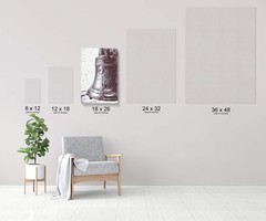 Unique Liberty Bell Philadelphia Black and White Wall Decor, 18x26in American…