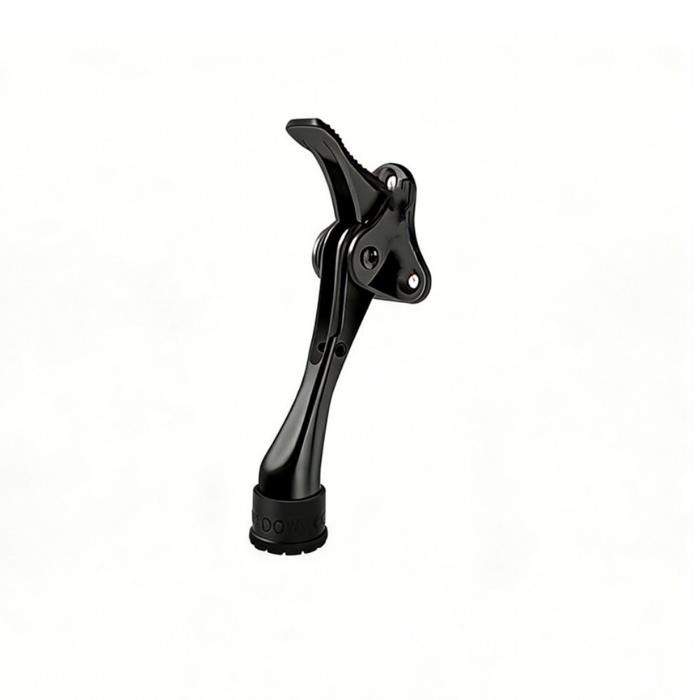 Heavy Duty Kickdown Door Stopper, One Touch Adjustable Kickdown Door Stop