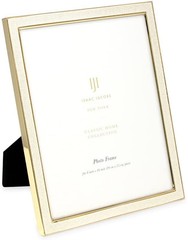 Isaac Jacobs Leather with Metal (Vertical & Horizontal) Picture Frame, Shagreen