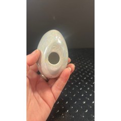 1400. Ceramic Egg with flowers
