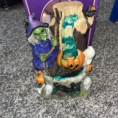 Resin Witch Fountain halloween for Parts