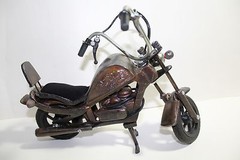 Harley Davidson Inspired Motorbike Miniature Handicraft Art Decor NEW