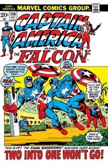 CAPTAIN AMERICA #156 comic book cover Poster print 11″x17″ inches