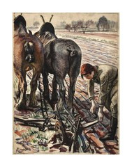 Laura Knight Land Army Girl : Archival Quality Giclée Art Print 1944