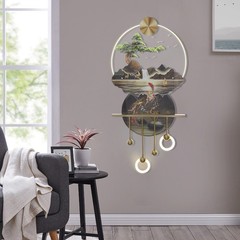 Led Wall Hanging Decor wall Art Decor w/ LED Light Modern For Living Room