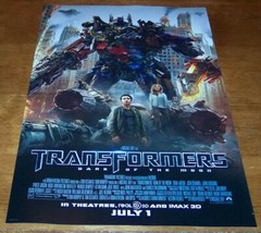 TRANSFORMERS Dark Of The Moon PROMO POSTER NEW 11 X 17
