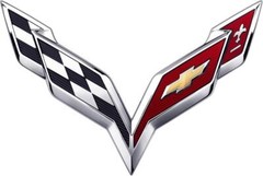 CORVETTE LOGO Decal Removable WALL STICKER Home Decor Art Sports Luxury Race Car